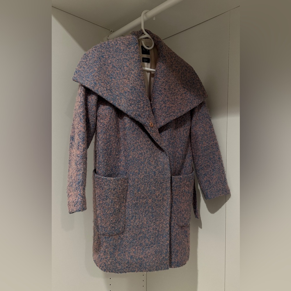 Oversized single-breasted coat - Armani Exchange